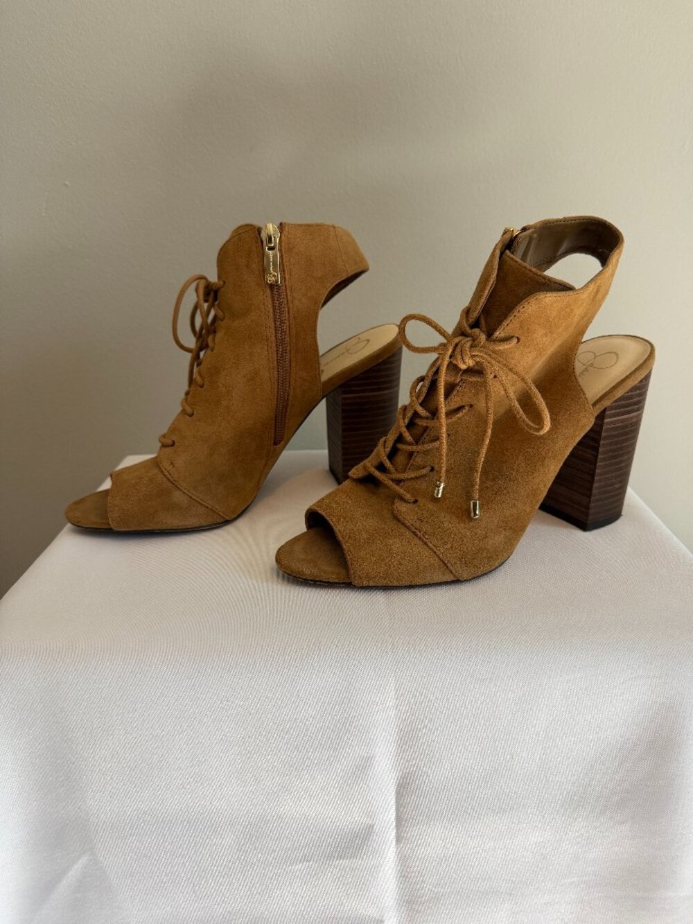 Jessica Simpson Klaya Suede Sandals Size 8.5